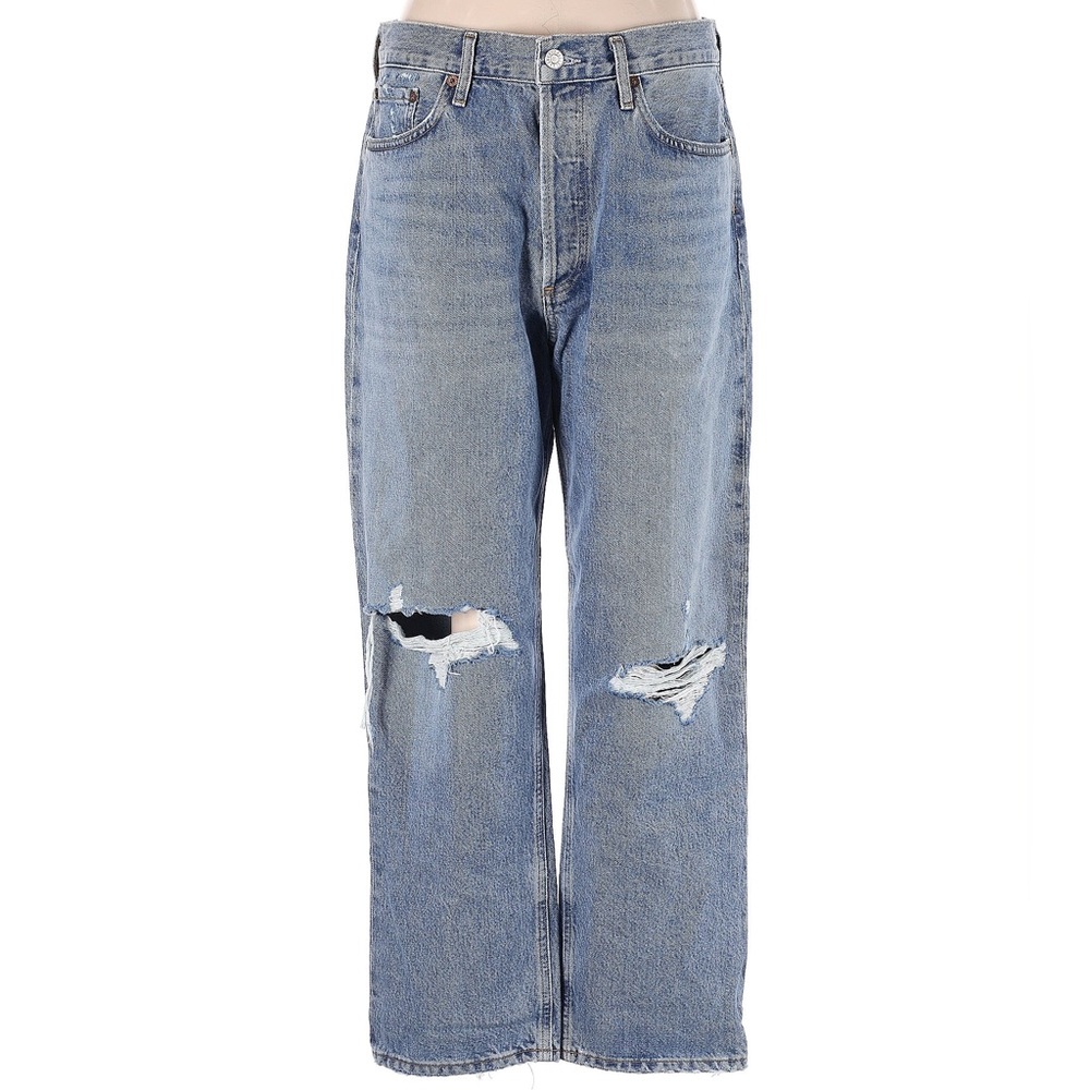 Brand new AGOLDE Lana Crop Mid Rise Vintage Straight Denim Jeans. Size 29.
